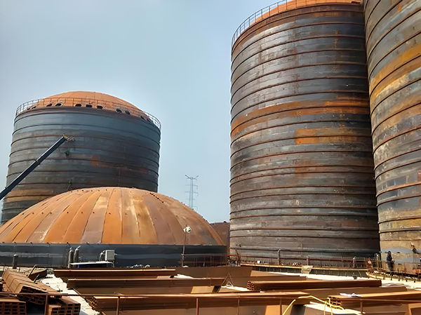 金城江焦粉钢板仓